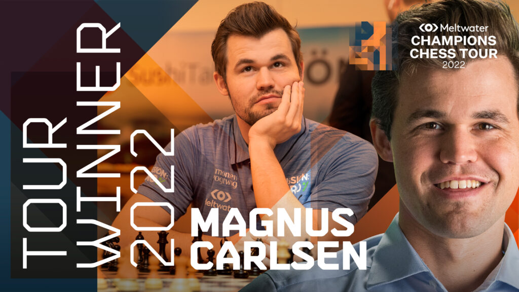 Magnus Carlsen wins 2022 Meltwater Champions Tour with event to spare